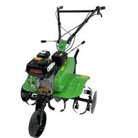 Greenwood – Motobineuse thermique 7 CV – 75 cm – 4 ou 6 fraises – Boîte de vitesse Monobloc en fonte – Sécurité homme mort