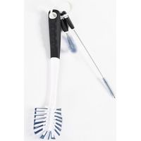 kit de nettoyage pour bouteilles 3 en 1 , Brosse de nettoyage, Petite brosse et goupillon
