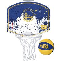 SET MINICANASTA WILSON TEAM MINI HOOP NBA WARRIORS