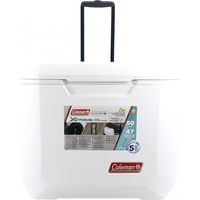 Coleman Xtreme 50 Qt Marine 47 Liter Kühlbox mit Rollen weiss"-"183617450