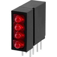 Vossloh Schwabe WU-1841 Élément LED rouge 1.8 mm 32 mcd Bulk