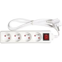 Expert Line 486801 - Presa multipla a 4 posti con interruttore