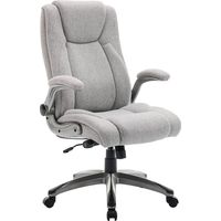 SMARTUE Silla de Oficina, Silla Ejecutiva Ergonómica Giratoria con una Capacidad de Carga de 150 kg, Color Gris