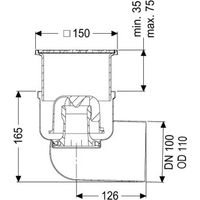 KESSEL 54420.61 Bonde de sol/plafond Ferrofix