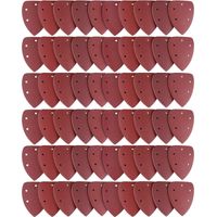 Set of 60 sanding sheets, sandpaper 40/60/80/100/120/180/240/320/400/800, ideal for multi-function sanders