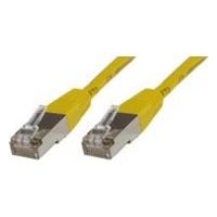 MicroConnect F/UTP CAT6 1,5 m gelbes PVC