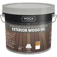 Woca Exterior Holzpflegeöl (Grundbehandlung und Pflege) Teak 2,5 Liter