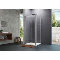 HÜPPE Design pure porte battante pour largeur de paroi latérale :