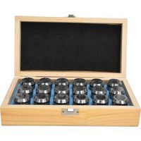 18 pièces ER32 pince à ressort en acier au carbone jeu de mandrin de tour de fraisage pour Machine de gravure CNC 3-20mm