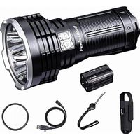 Fenix LR50R lampada portatile nera potente 12000 lumen