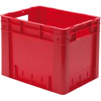 Caisse de transport gerbable VTK 400/320-0 rouge (Par 4)