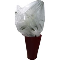 Lot de 5 housses de protection pour plantes - 0.8 x 1 m - 30g/m2 - Blanc - Linxor