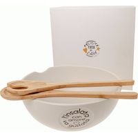 Etm Insalatiera Friends ø 25 cm H.11 cm con Scatola