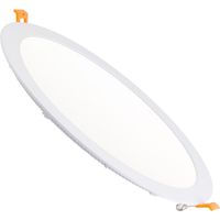 Placa LED 24W Circular SuperSlim Corte Ø 275 mm 3000K Blanco Cálido