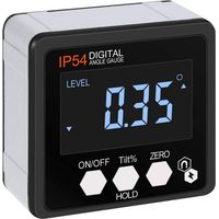 Inclinomètre Numérique Magnétique LCD Inclinomètre Digital Portable Inclinomètre Niveau avec Rétro-Eclairage