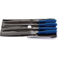 Draper 100mm Warding File Set with Handles (4 Piece) (14184)