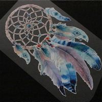 Patch thermocollante imprimée Attrape-rêves pour T-shirt, jean, sac à dos