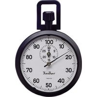 Chronomètre de précision à couronne, Graduation : 1/100 min, Durée d'affichage 30 min, Poids 75 g