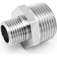 NIPPLE RIDOTTO MM IN OTTONE CROMO IBP- 1/2 x 1/4- IBP- pezzi 10