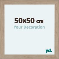 yd. - Cadre photo 50x50 - Chene Clair - MDF - Como