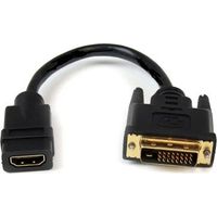 Adaptateur Garbot DVI-HDMI mâle/femelle, noir, 15 cm, modèle RM-SW-T10, 31.20.9001