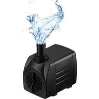 Minibomba de agua (600 l/h, 10 vatios), bomba de acuario de alta elevación ultrasilenciosa, bomba pequeña para acuario, bomba para fuente con cable de alimentación de 1,3 m, adecuada para acuarios, es