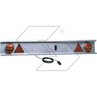 Pare-chocs arrière 1800 mm avec kit et faisceau NEWGARDENSTORE pour tracteur