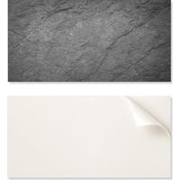Set di piastrelle autoadesive in PVC effetto pietra naturale, 10x40x20 cm
