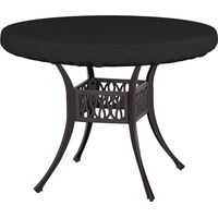 Housse Pateau Table de Jardin Housse Protection Table Jardin Ronde Bache Table de Jardin Exterieur Housse de Protection Ronde pour Table de Jardin Imperméable Anti UV Tissu Oxford Ø110X10cm