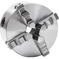vidaXL Mandrino per Tornio a 4 Griffe Autocentrante 125 mm in