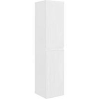 COLONNE SUSPENDUE MODÈLE TRIO CANNETTATO H. 130 CM Dimensions : Blanc mat