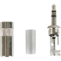 REAN Rean - 3.5mm-KLINKENSTECKER, 3-POLIGE, metallgehause mit crimp-zugentlastung (NYS231)