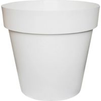 Cleo Planter - L40 x W40 x H35.5 cm - White
