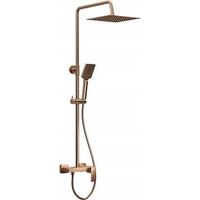 Valvex ARS Conjunto de ducha cobre satinado diseño minimalista