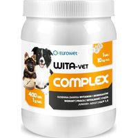 Complément alimentaire pour chiens Eurowet Wita-Vet Complex 1 g 400 comprimés