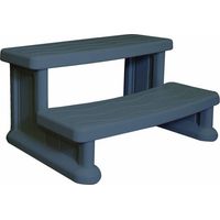 Marche d'accès spa - coloris Charcoal