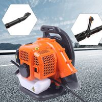 Sèche - cheveux à dos à deux temps, 7000r / MIN 1.25kw ventilateur portable, ventilateur commercial pour la pelouse, les feuilles, les chutes de neige et la poussière