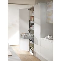 Blum Space Tower Tandembox antaro Schubladen-Set Mit Reling, 30kg NL500mm, KB 600mm grau