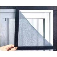 Moustiquaire autocollante pour fenêtre 120 x 150 cm – Matière nylon – Installation facile sans perçage – Protection contre les insectes