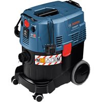 Bosch – Aspirateur industriel 1200W – Dépression 254 mbar – Capacité 35L – Nettoyage automatique des filtres – Pour chantiers humides et poussières