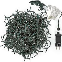 no-name Catena luminosa 240 LED verde 21 metri