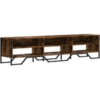 Maison Exclusive - TV-Schrank Räuchereiche 180x34x41 cm Holzwerks
