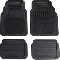 Cartrend Alfombrilla de coche universal negra 70 x 50 cm