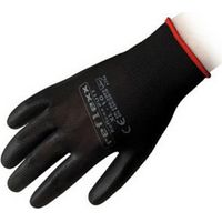 PAIO GUANTI SUPPORTATI IN POLIURETANO PU13 BLACK- Taglia XL- REFLE