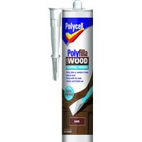 Polycell Polyfilla Wood Filler General Repairs - Cartridge - Dark - 480g