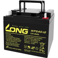 Long WPS40-12 Blei Batterie 12 V 40 Ah schwarz