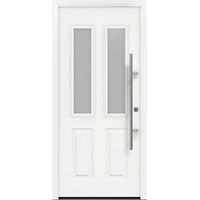 Hörmann Ecostar Haustür "ISOPRO Secur IPS 410S", verkehrsweiß (RAL 9016), 110 x 210 cm (B x H), DIN Rechts