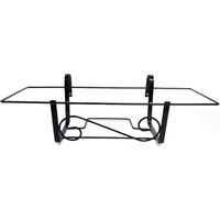BALCONIERA IN FERRO RETTANGOLARE PORTAVASO PORTA VASO RINGHIERA FIORIERA 51241V CM 50 (15418)