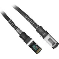 Patchsee Patchkabel RJ45 Cat.6a FTP, Kabel, schwarz, 4,9 Meter