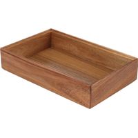Organizer aus Holz HEDO für Schublade, 23,5 x 15 x 5 cm